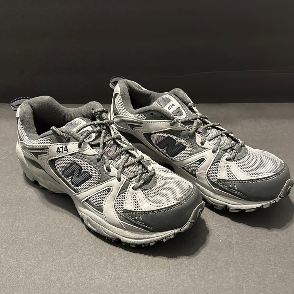New Balance 474 All Terrain Shoes Grey Men 8.5